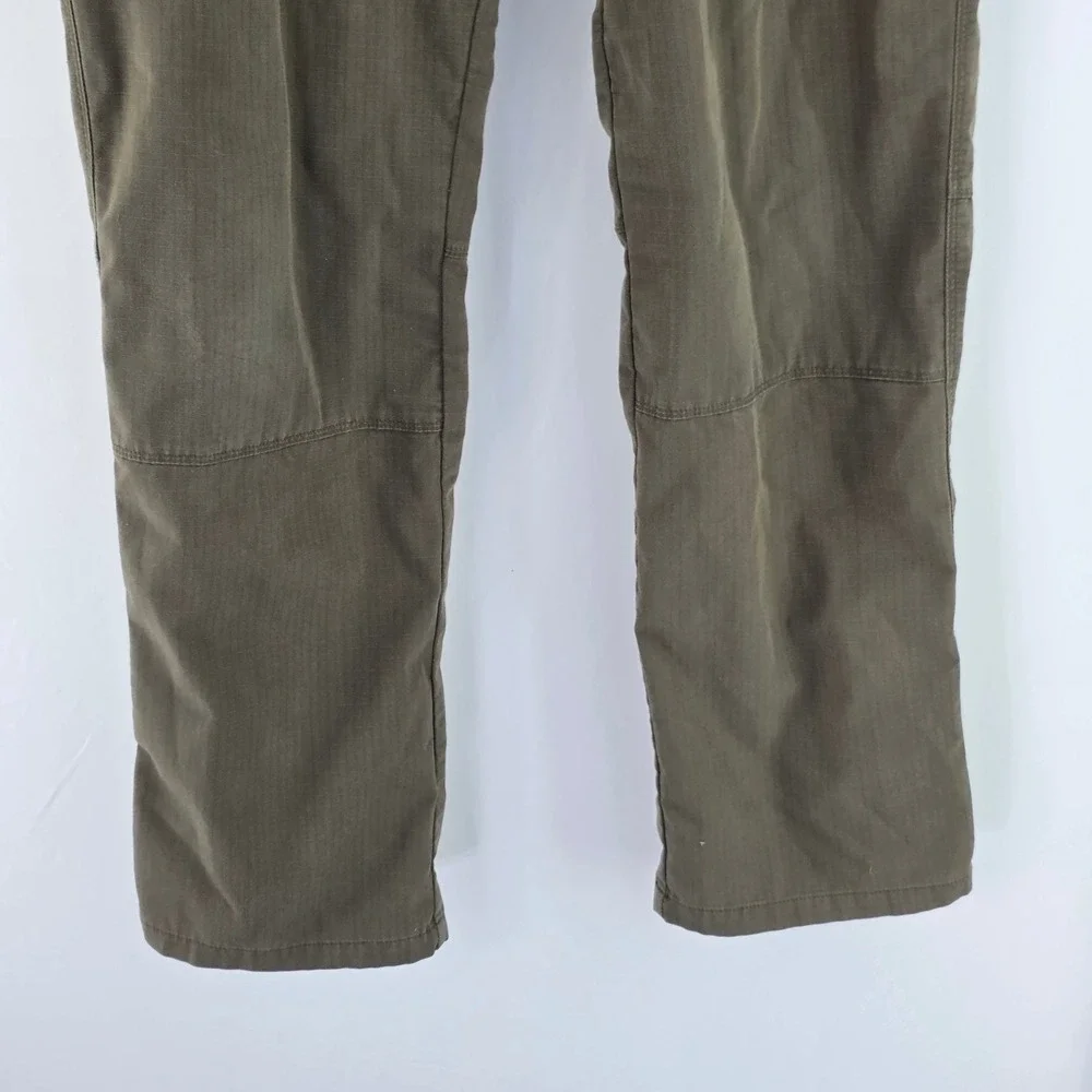 5.11 Tactical Cargo Pants Mens 34x34 Olive Green Ripstop Outdoor Utility Pockets